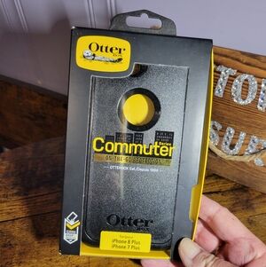 OtterBox Commuter Series Black and Yellow Case for iPhone 8 Plus